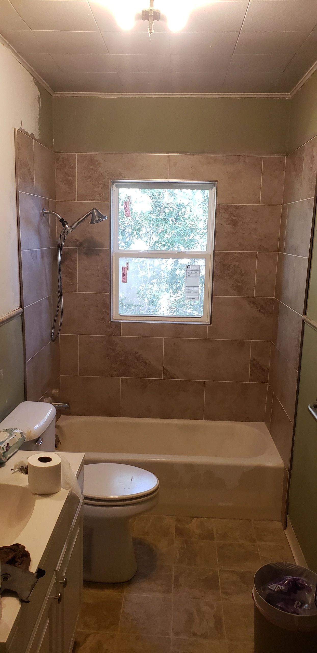 Gala's renovated bathroom